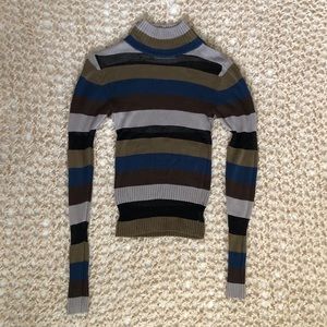 3 FOR $15! URBAN OUTFITTERS | STRIPED TURTLENECK
